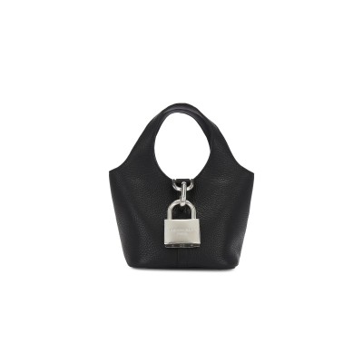 BALENCIAGA WOMEN'S LOCKER HOBO BAG MEDIUM 7716252AAWC1000 (24*23*9.9cm)